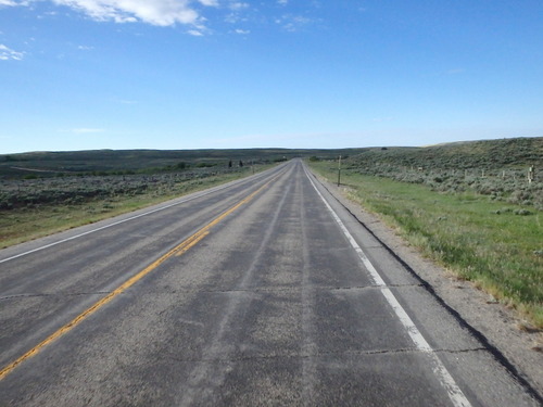 GDMBR: cycling was easy and we were enjoying the open country.